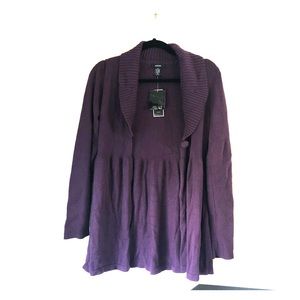 NWT Alfani Purple Sweater